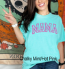 PUFF Mama Comfort Colors Chalky Mint T-Shirt
