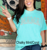 PUFF Mama Comfort Colors Chalky Mint T-Shirt